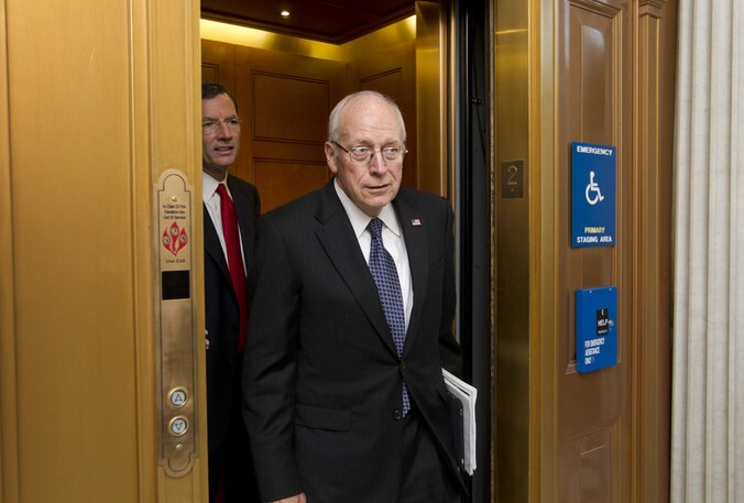 Dick Cheney op 17 juli 2012.