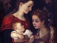 Holy Family with Saints Francis and Catherine of Alexandria, Ludovico Carracci (1555-1619)