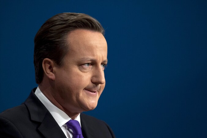 De Britse premier David Cameron.