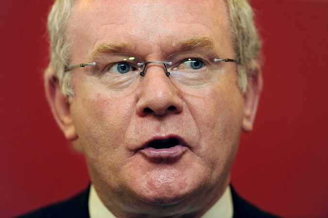 Martin McGuinness.