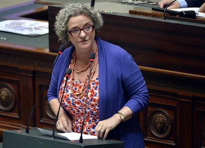 Minister van Werk Monica De Coninck.
