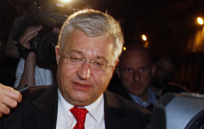 Ontslagnemende minister van Begroting Guy Vanhengel