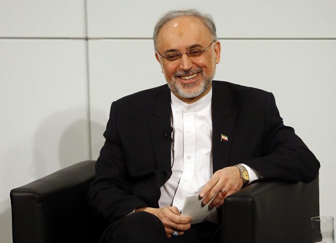 De Iraanse minister van Buitenlandse Zaken Ali Akbar Salehi.