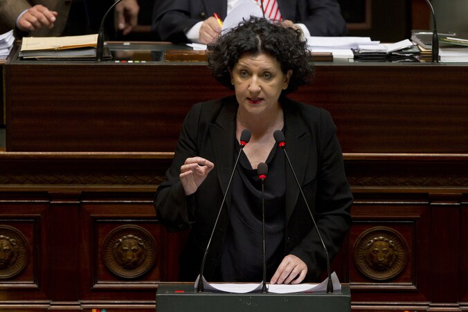 Minister van Justitie Annemie Turtelboom (Open Vld).