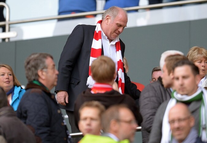 Bayern-voorzitter Uli Hoeness.