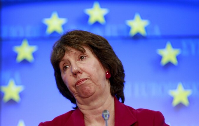 Catherine Ashton.