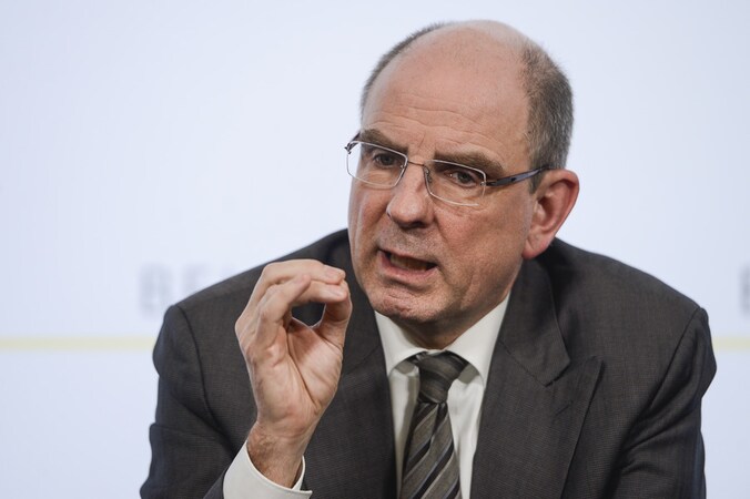 Minister van Financiën Koen Geens voert de Kamerlijst in Vlaams-Brabant aan.