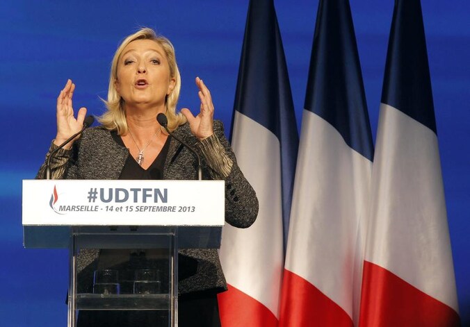 Marine Le Pen van het Front National.