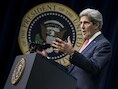 Amerikaans minister van Buitenlandse Zaken John Kerry.