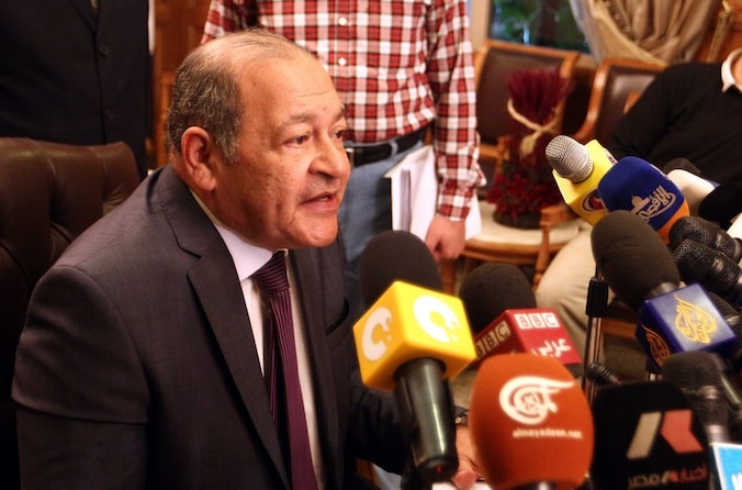 Maher Sami, woordvoerder van het Grondwettelijk Hof.