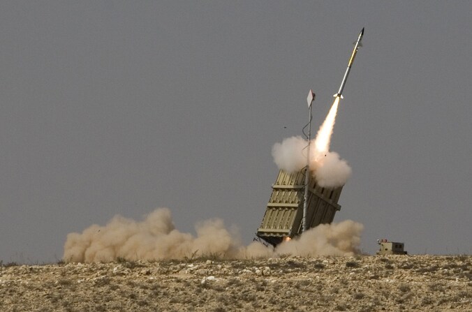 Archiefbeeld van een Israëlische afweerraket.