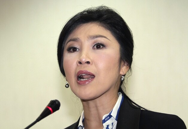 De Thaise premier Yingluck Shinawatra.