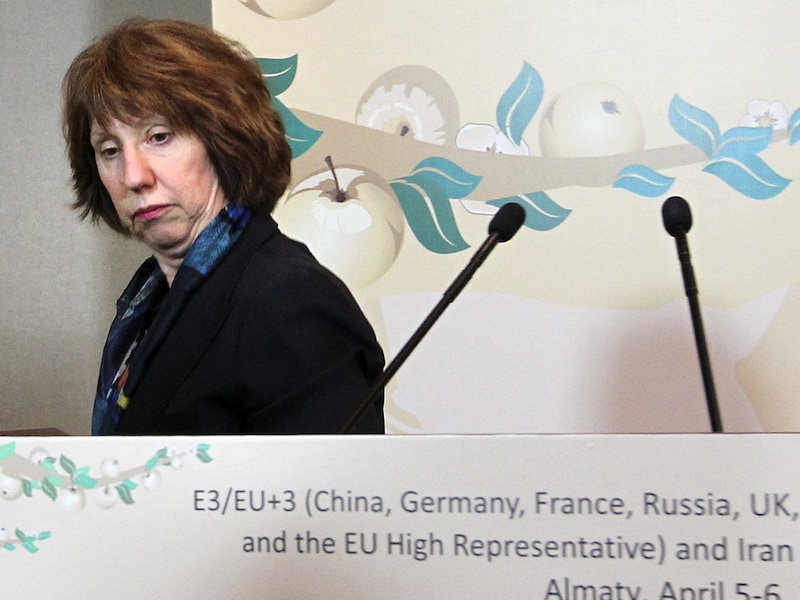 Catherine Ashton, Hoge Vertegenwoordiger van de Europese Unie voor Buitenlandse Zaken.