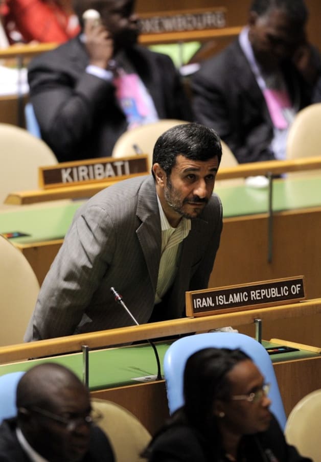 Ahmadinejad is ook neergestreken in New York.