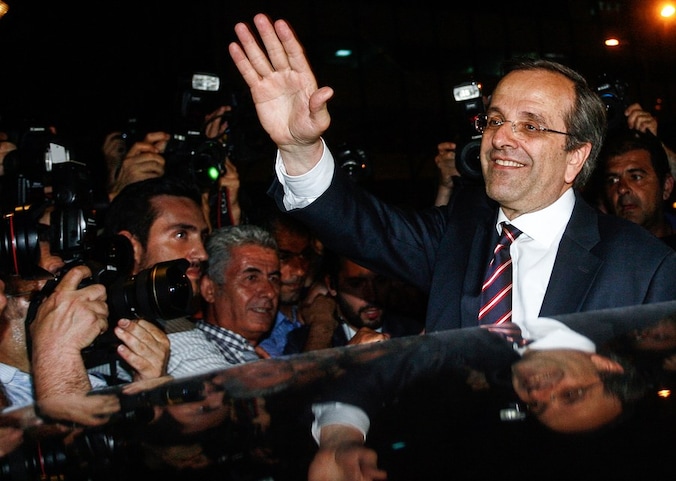 Samaras is de grote winnaar van de verkiezingen.