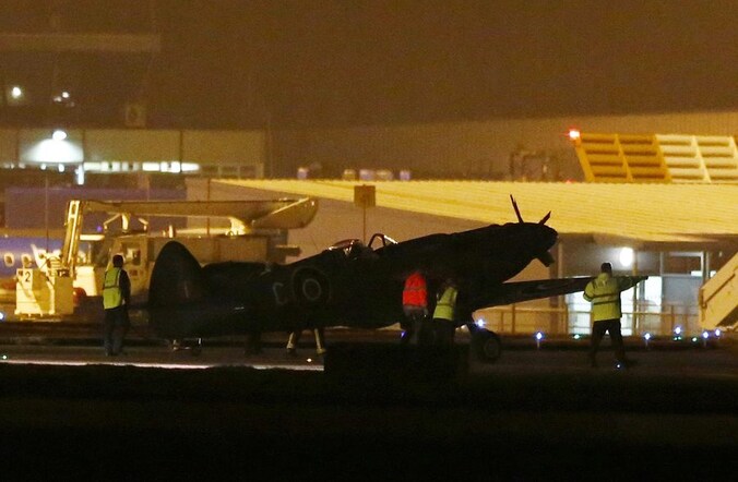 De bewuste spitfire.