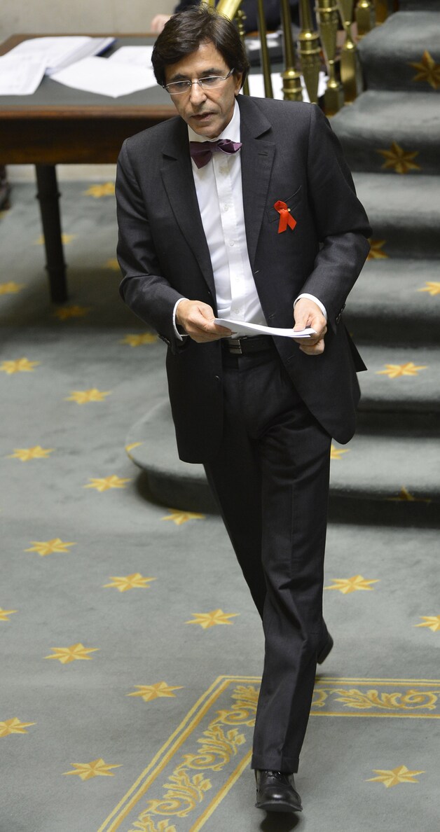 Premier Elio Di Rupo (PS).