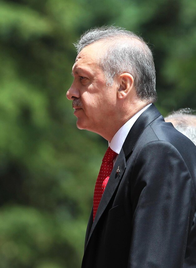 De Turkse premier Recep Tayyip Erdogan.