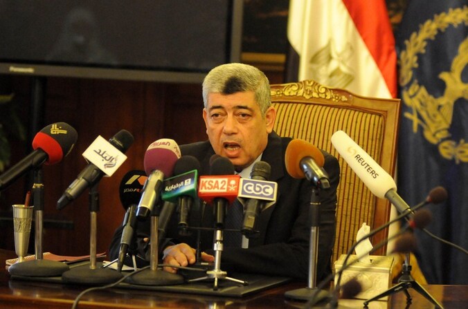 Minister van Binnenlandse Zaken Mohamed Ibrahim bleef ongedeerd.