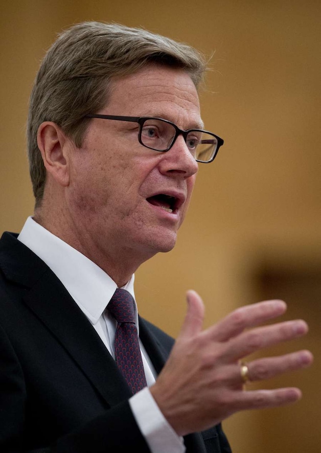 Duits minister van Buitenlandse Zaken Guido Westerwelle.