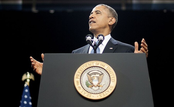 Obama hoopt dat de Russische president Vladimir Poetin bereid is hetzelfde te doen.