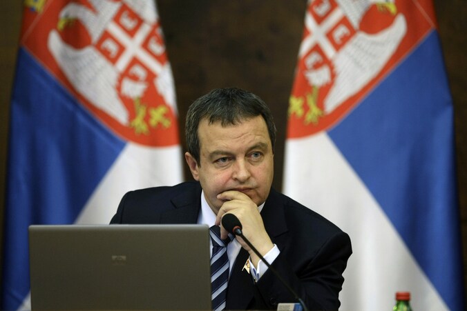De Servische premier Dacic.