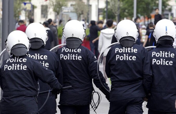 Het optreden van de politie bij de rellen in Molenbeek