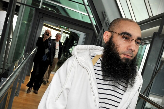 Fouad Belkacem, woordvoerder van Sharia4Belgium, zou vandaag ook in Amsterdam geweest zijn.