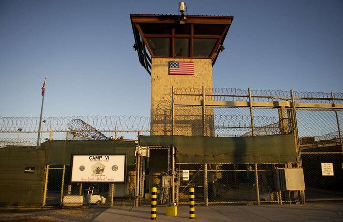 Detentiecentrum Guatanamo Bay op Cuba.