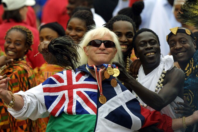 Jimmy Savile in 2002.