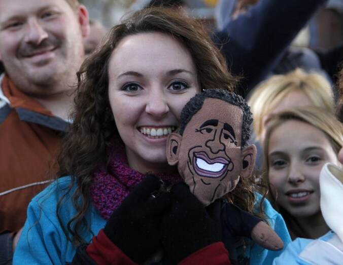 Barack Obama scoorde elders doorgaans goed bij jonge kiezers.