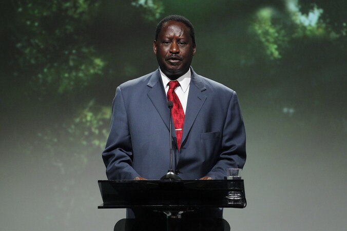 Raila Odinga.