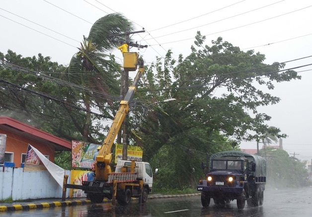 Legazpi, de hoofdstad van de Filipijnse provincie Albay op Luzon.
