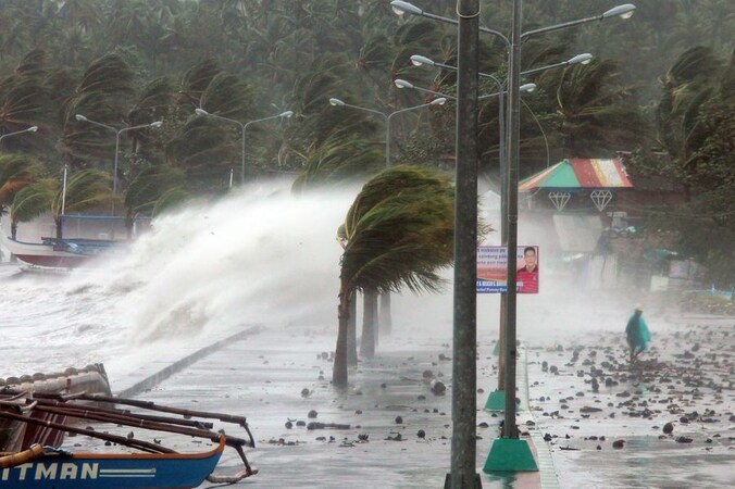 Legazpi, de hoofdstad van de Filipijnse provincie Albay op Luzon.
