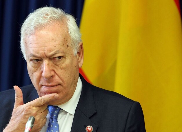 De Spaanse minister van Buitenlandse Zaken José Manuel García-Margallo.