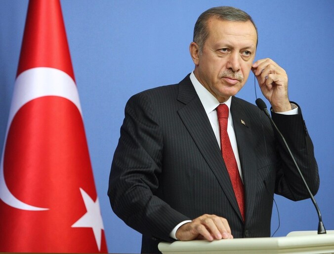De Turkse premier Tayyip Erdogan.