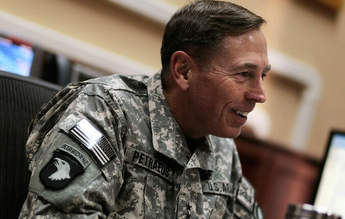 Generaal David Petraeus.