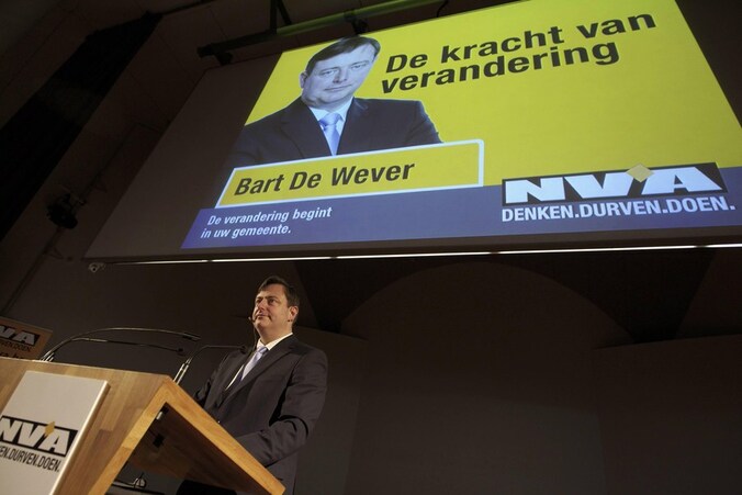 N-VA-topman Bart De Wever.