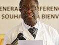 Dokter Mukwege is bekend om zijn hulp aan verkrachte vrouwen in Congo.
