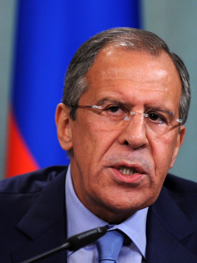 Sergej Lavrov, de Russische minister van Buitenlandse Zaken.