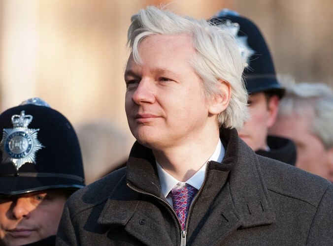 Julian Assange, de oprichter van WikiLeaks.