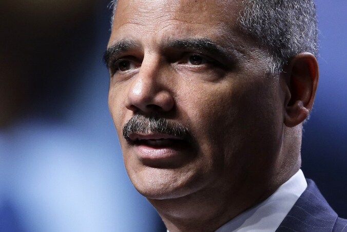 De Amerikaanse minister van Justitie Eric Holder.