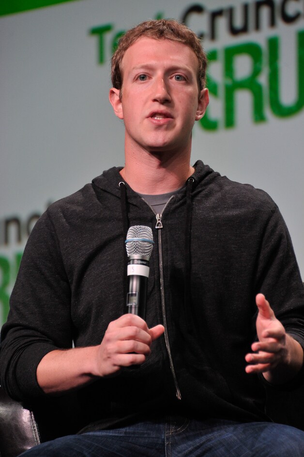 Mark Zuckerberg van Facebook.
