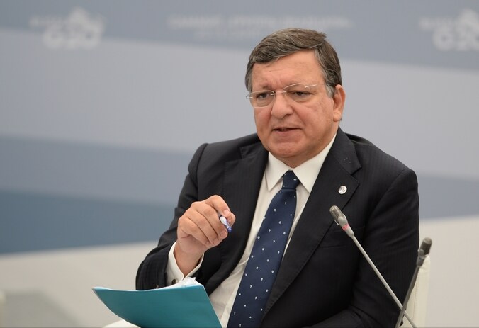Voorzitter Barroso van de Europese Commissie.