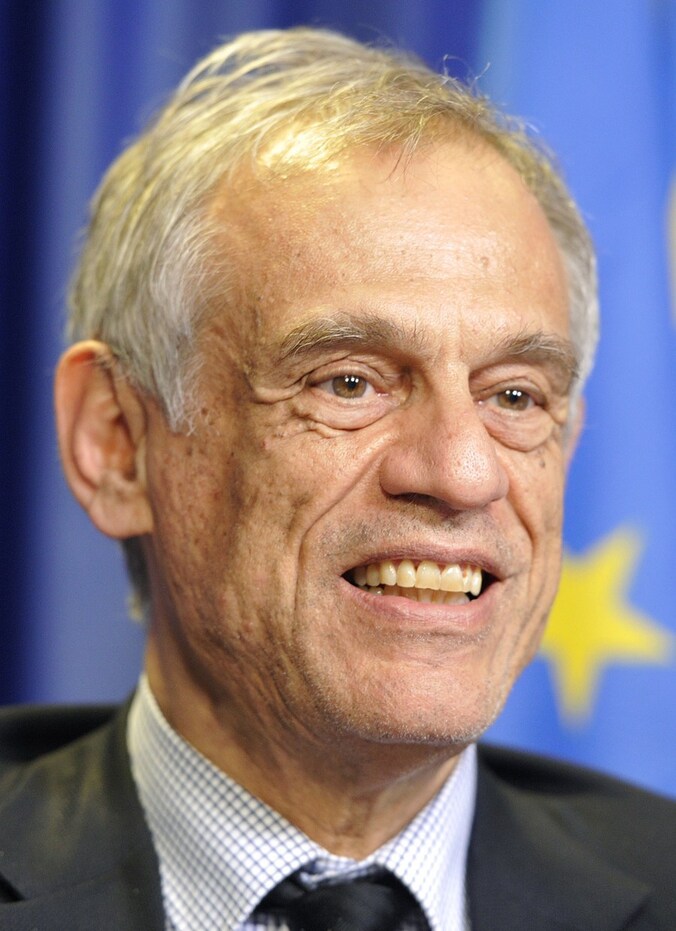 De Cypriotische minister van Financiën Michalis Sarris.