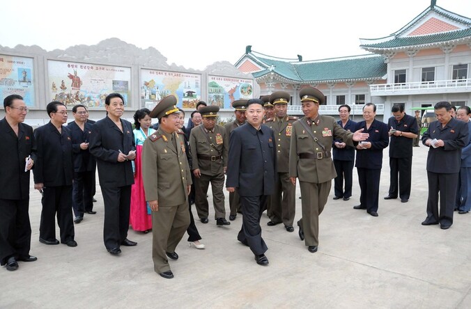 Kim Jong-un, de Noord-Koreaanse leider.