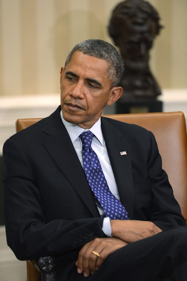 De Amerikaanse president Barack Obama.