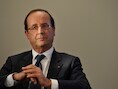 De Franse president François Hollande.
