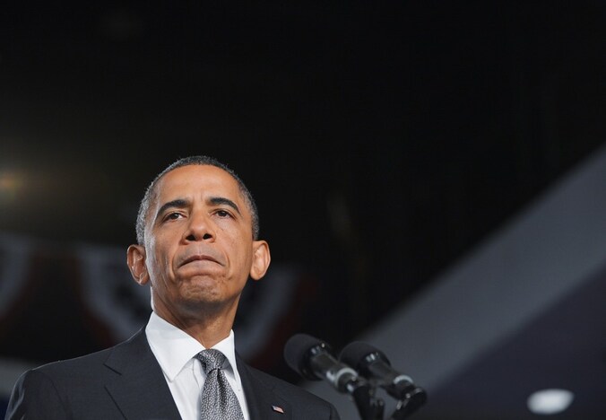 De Amerikaanse president Barack Obama.