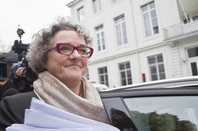 Minister van Werk Monica De Coninck (sp.a).